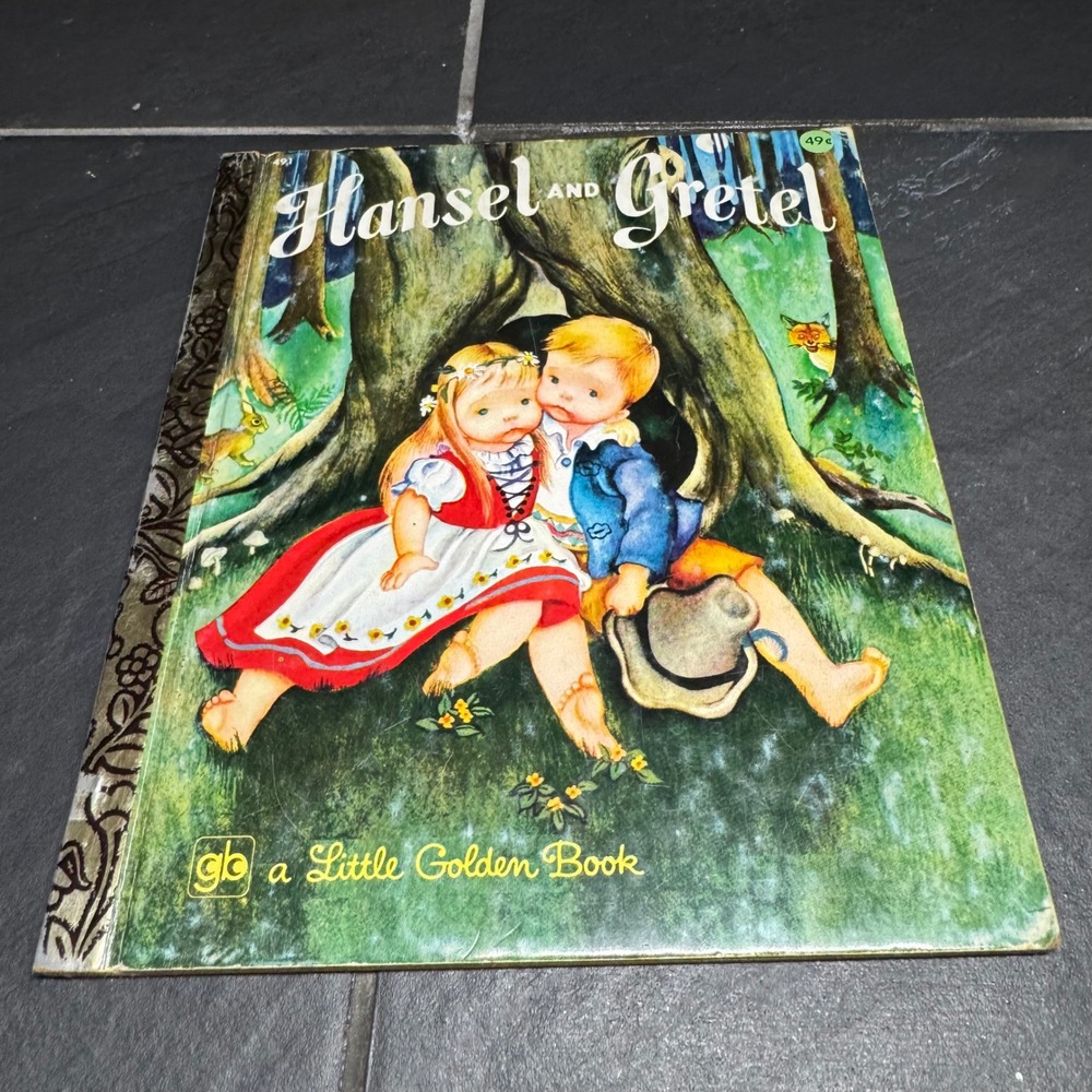 Hansel and Gretel Little Golden‎ Book 1976 Eloise Wilkin Vintage Brothers Grimm